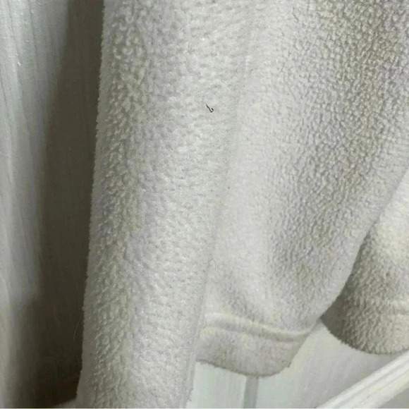 Adidas Training Jacket Canada Olympics Fleece White & Red Size Medium - Picture 2 of 16